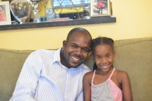Father and daughter